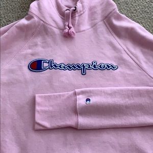 Pink Champion Hoodie